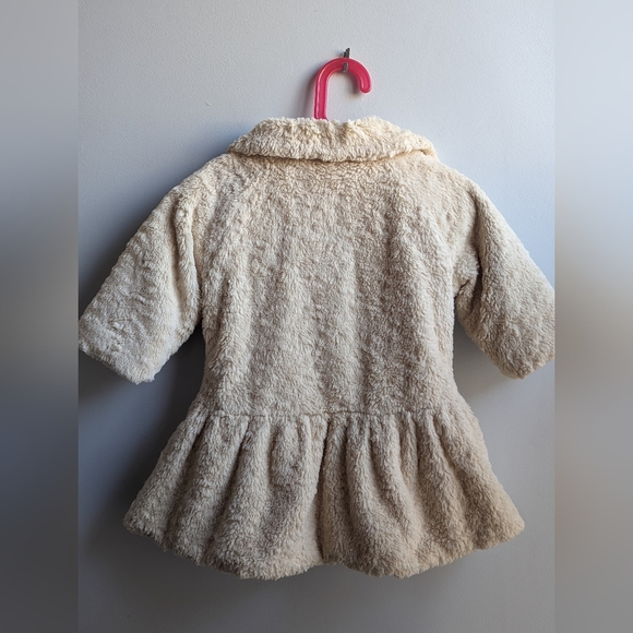Widgeon Adorable Faux Fur Coat Size 2T - Picture 2 of 8